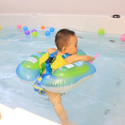 Aro de Natación para Bebé - Flotador Inflable Infantil de Dibujos Animados para Piscina, Anillo de Baño, Salvavidas Portátil