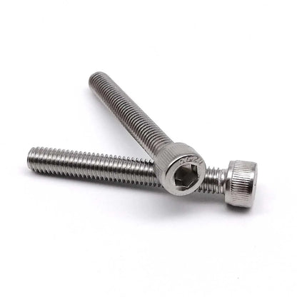 Tornillos de Cabeza Hexagonal Allen de Acero Inoxidable 304 A2 – 5/10 Piezas de Longitud Ultra Larga 100mm (M3, M4, M5, M6, M8, M10)