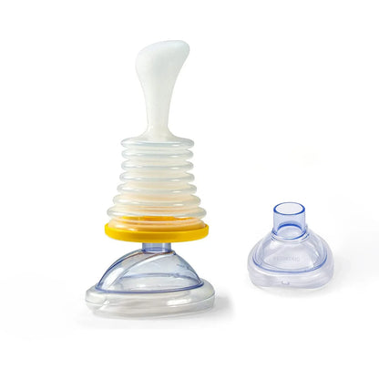 Kit de Primeros Auxilios para Asfixia para Adultos y Niños, Dispositivo de Rescate para Asfixia en el Hogar, Kit de Rescate de 2 Tamaños, 4 Unids/Set