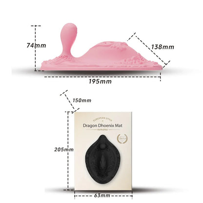 Nuevo Juguete Sexual Vibrador para Mujeres, Masajeador Estimulador de Clítoris, Vibrador de Cojín Unisex con Control Remoto, Juguete Adulto y Dildo