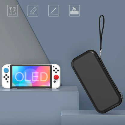 Estuche de Transporte y Kit de Accesorios 9 en 1 para Nintendo Switch OLED Modelo 2022 con Funda Protectora