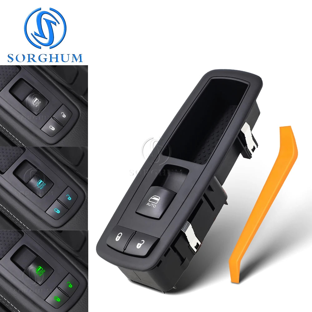 Interruptor Maestro de Control de Ventanas Eléctricas SORGHUM 4602544AG 04602632AG para Dodge Journey, Nitro, Chrysler y Jeep Liberty