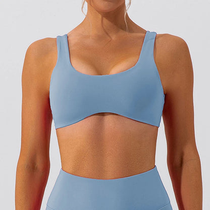 Top Deportivo Sexy para Mujer – Sujetador de Entrenamiento y Yoga, Ropa de Fitness para Gimnasio y Running de Verano