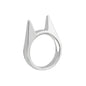 Anillo de Autodefensa de Supervivencia al Aire Libre para Hombres y Mujeres, Anillo Portátil de Autodefensa, Anillo Protector de Dedo para Arma, Senderismo y Camping, Joyería