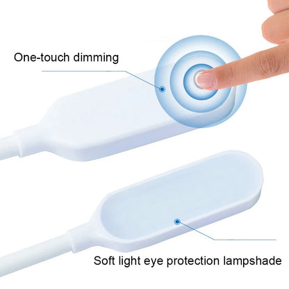 Lámpara LED Táctil con Dimming - Luz Flexible y Ajustable para Máquinas de Coser Industriales