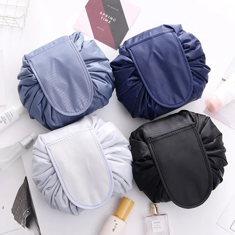 Neceser Cosmético de Cuerda para Mujeres - Organizador de Maquillaje Portátil Impermeable para Viajes