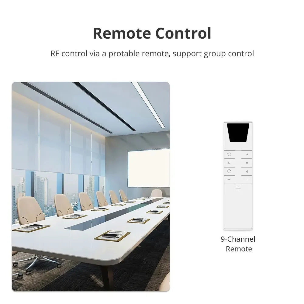 Motor para Persianas Zemismart Zigbee - Compatible con Tubos de 17mm, 25mm y 28mm, Control Inteligente Tuya, Alexa y Google Home