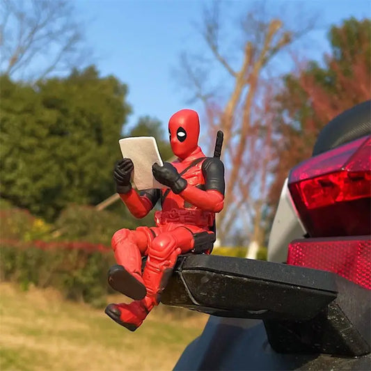 Figura de Acción de Deadpool - Adorno de Interior para Automóvil, Mini Figura de Colección