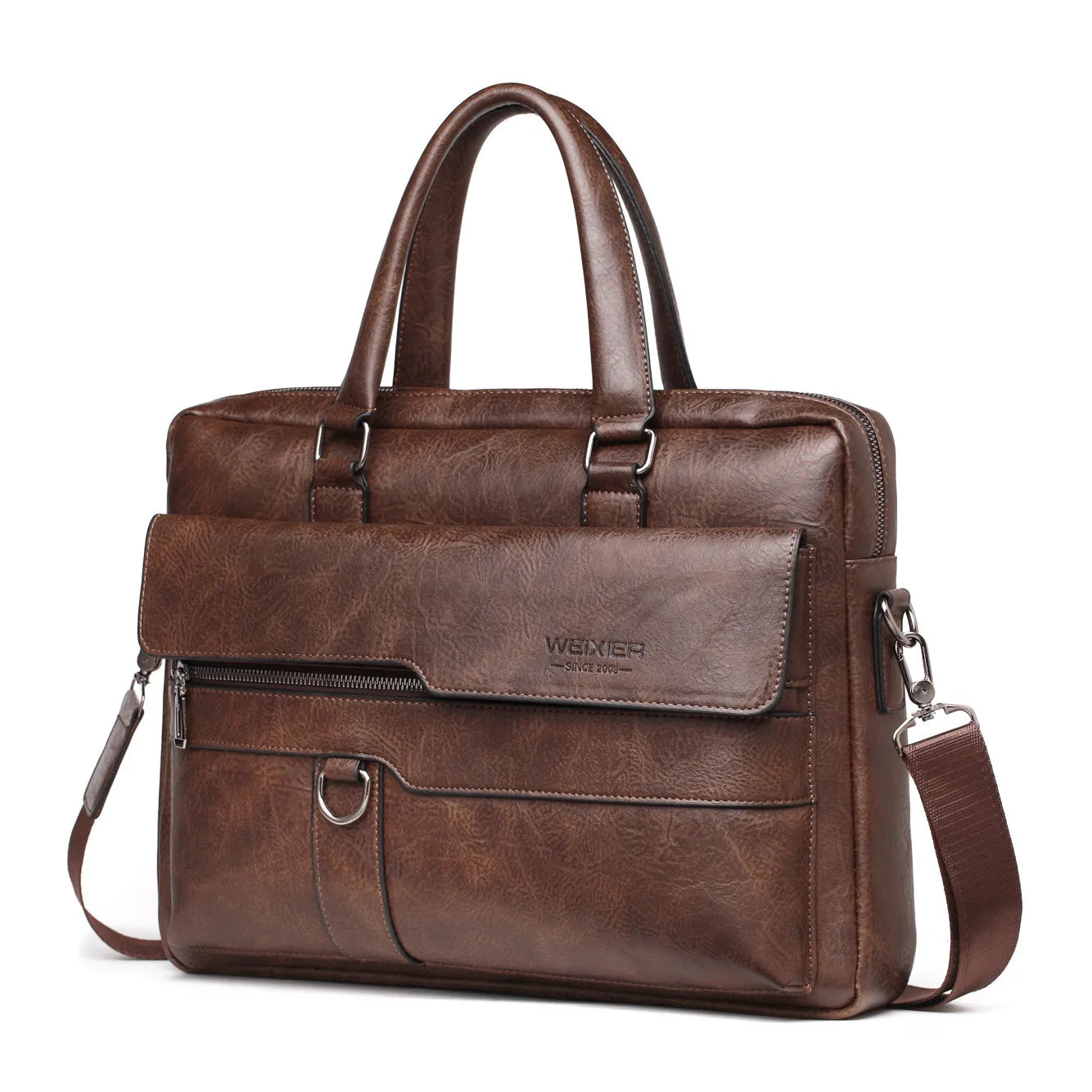 Maletín Ejecutivo para Hombre de 14 Pulgadas, Bolsa de Negocios con Estilo Profesional