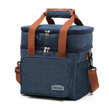 Bolsa Térmica Portátil para Almuerzo | Bolsa Isotérmica para Picnic, Enfriadora de Comida, Resistente al Agua, con Correa para Hombro