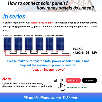 Inversor Híbrido SUMRY 3KW 3.8KW 6.2KW 24V/48V AC220-240V Onda Senoidal Pura con MPPT para Sistemas Solares
