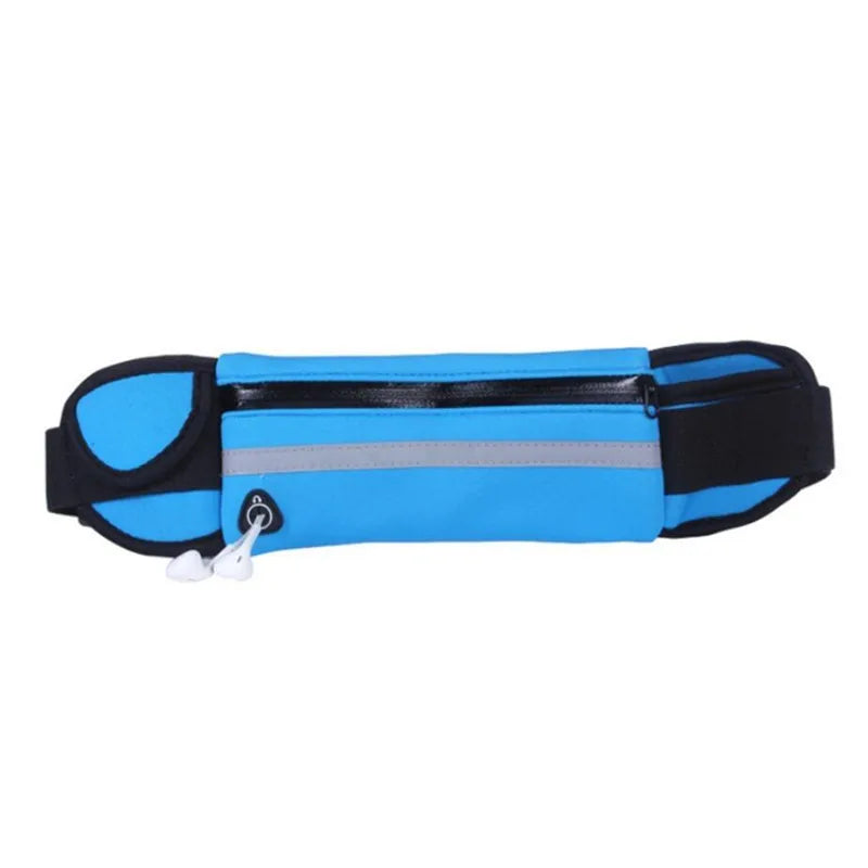 Cinturón Deportivo para Hombres y Mujeres - Fanny Pack para Maratón, Running y Actividades al Aire Libre con Botella de Agua y Compartimento para Teléfono
