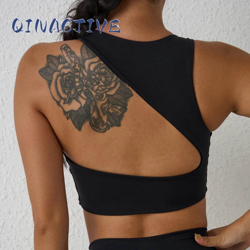 Top Corto Deportivo para Mujer con Espalda Descubierta, Sujetador Fitness a Prueba de Golpes, Ideal para Gimnasio y Yoga