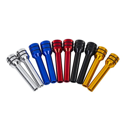Juego de 2/4 Piezas de Cubiertas para Pasadores de Cerradura de Puerta de Coche, Aleación de Aluminio, Universales para Autos y Camiones, Compatible con Toyota