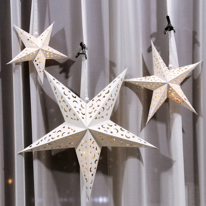 Colgante Estrella Hueca para Navidad – Decoración Navideña para el Hogar y Año Nuevo