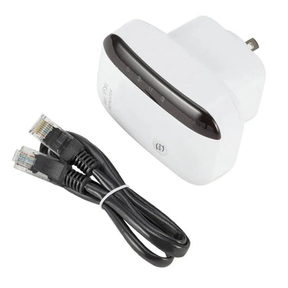 Repetidor WiFi 300Mbps LccKaa Inalámbrico 2.4G - Extensor de Rango, Amplificador de Señal y Repetidor 802.11N/B/G