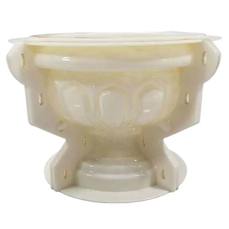 Molde para macetero DIY, molde de plástico para hacer macetas de estilo europeo, ideal para bonsái y manualidades en cemento