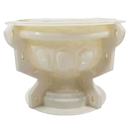 Molde para macetero DIY, molde de plástico para hacer macetas de estilo europeo, ideal para bonsái y manualidades en cemento