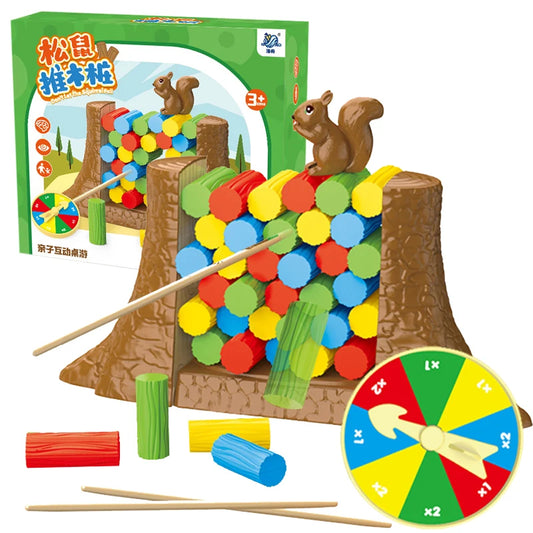 Juegos de mesa de torre de equilibrio para niños, desafío apilable, juegos de fiesta familiar Social, diversión lógica, juguetes interactivos novedosos