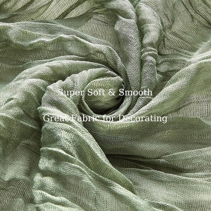 Camino de mesa de gasa Bohemia, 10 piezas, 40x270 cm, romántico y rústico, ideal para bodas, despedidas de soltera y fiestas