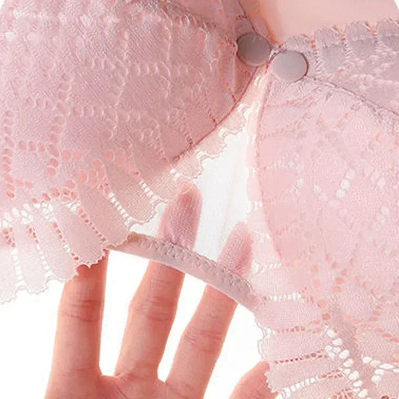 Sostén de Lactancia con Botón Frontal para Maternidad | Sujetador Ajustable Anti-Sagging y Cómodo para Amamantar