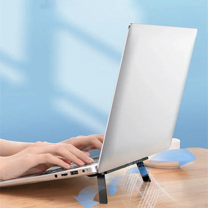 Soporte Universal para ordenador portátil, almohadilla de refrigeración Invisible para Macbook Pro 13, 15 Air, Lenovo, Samsung