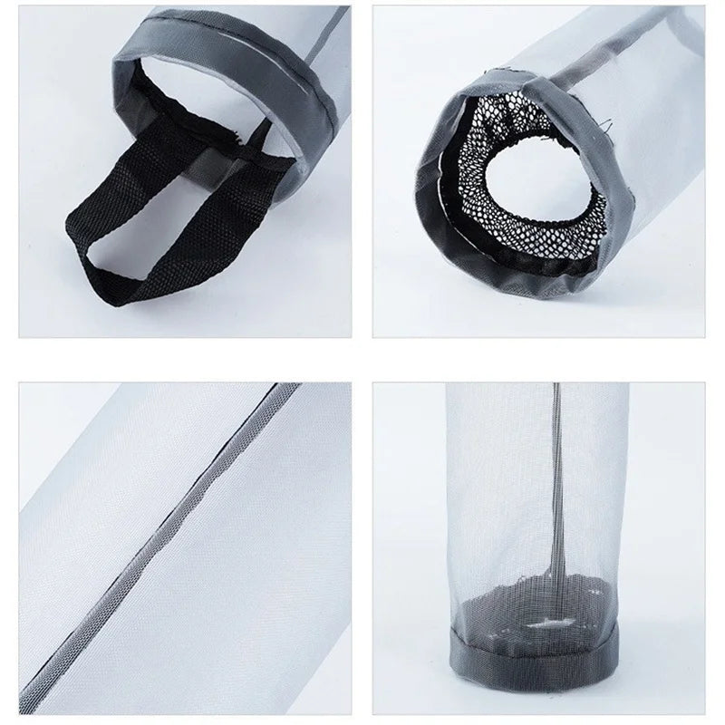 Soporte para Bolsas de Comestibles | Dispensador de Bolsas de Plástico de Montaje en Pared | Organizador Colgante para Cocina