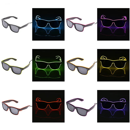 Gafas Luminosas LED – Accesorio Brillante para Fiestas y Festivales