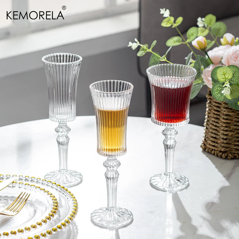 Copa de Cóctel Transparente Creativa - Versátil para Vino, Champán, Agua, Jugo, Café y Leche, Ideal para Fiesta y Bar, Capacidad de 150ML