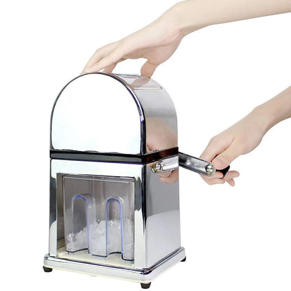 Máquina de Hielo Raspadora Portátil para el Hogar, Trituradora de Hielo Manual, Herramienta de Cocina para Bloques de Hielo