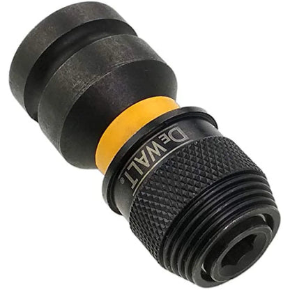 Adaptador DEWALT DT7508-QZ 1/4" Hex a 1/2" Cuadrado para Llave de Impacto - Accesorios de Herramientas Eléctricas