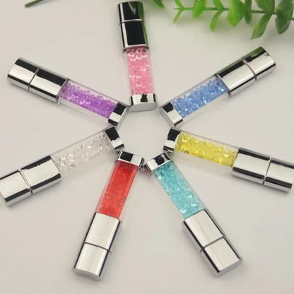 Pendrive USB con Luces LED Cristal - Memoria Flash 4GB, 8GB, 16GB, 32GB, 64GB | Almacenamiento Duradero y Elegante