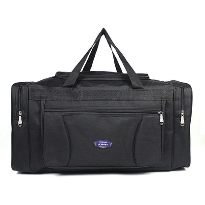 Bolsa de Viaje para Hombre Oxford Impermeable, Equipaje de Mano, Gran Capacidad, Bolsa de Viaje de Fin de Semana