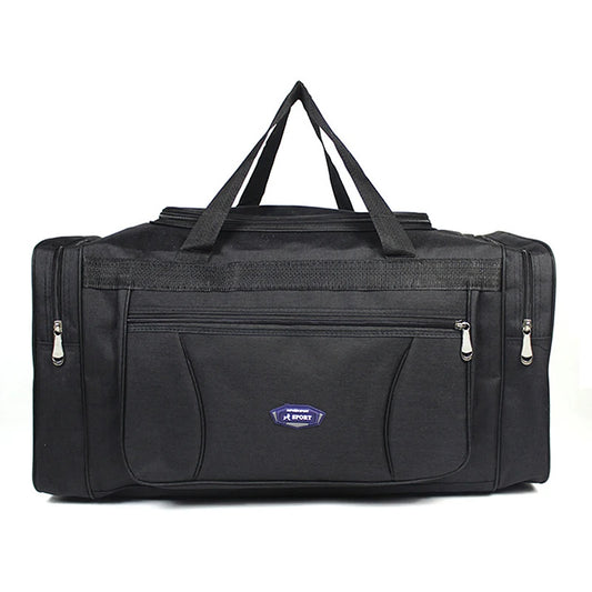 Bolsa de Viaje para Hombre Oxford Impermeable, Equipaje de Mano, Gran Capacidad, Bolsa de Viaje de Fin de Semana