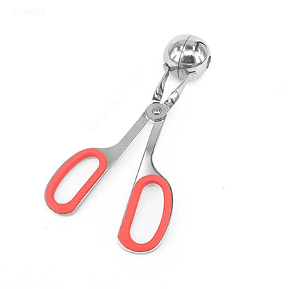 Meatball Maker de Acero Inoxidable 304 - Clip para Albóndigas Rellenas DIY, Herramientas de Moldes para Albóndigas de Pescado y Arroz en la Cocina