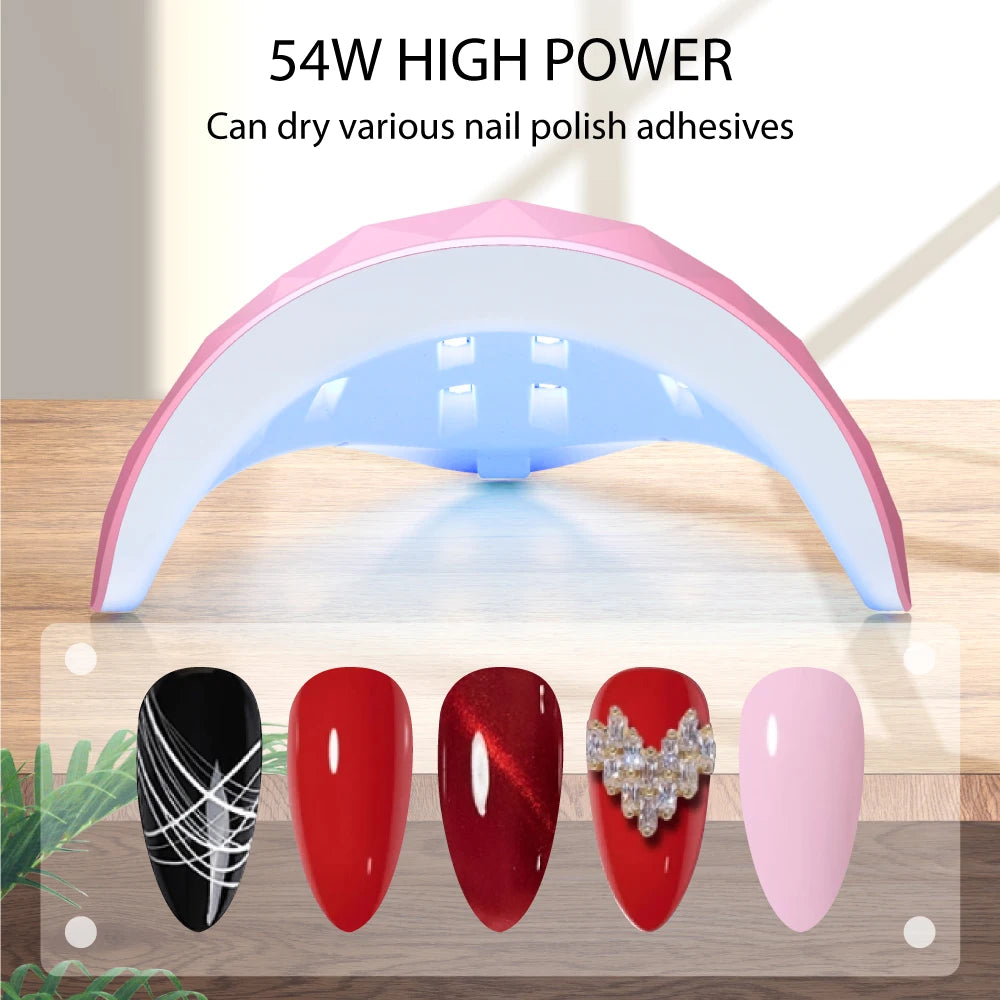 Lámpara Led Uv multifuncional para uñas, lámpara de secado de uñas, accesorios y herramientas profesionales