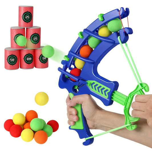 Juguete de Práctica de Tiro con Balas Suaves para Niños – Juego Educativo Seguro y Divertido