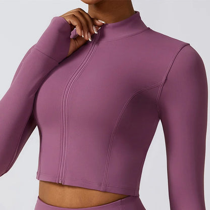 Top de Gimnasio con Cremallera para Mujer: Estilo Sexy y Transpirable