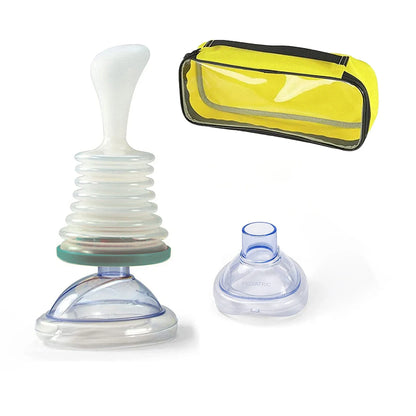 Kit de Primeros Auxilios para Asfixia para Adultos y Niños, Dispositivo de Rescate para Asfixia en el Hogar, Kit de Rescate de 2 Tamaños, 4 Unids/Set