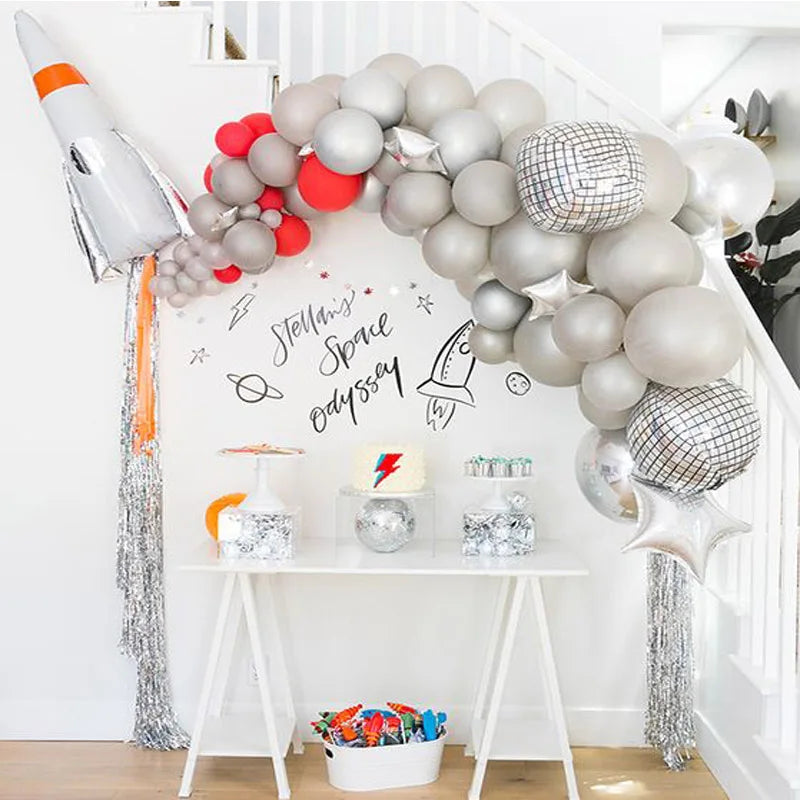Globos de Papel Metalizado en Forma de Disco Ball - Decoración para Fiestas, Bodas y Eventos