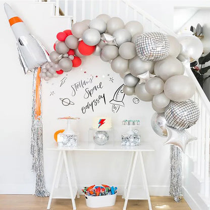 Globos de Papel Metalizado en Forma de Disco Ball - Decoración para Fiestas, Bodas y Eventos