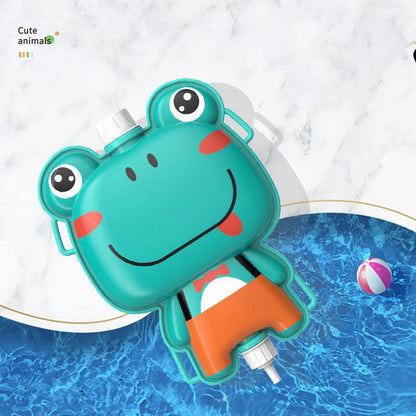 Children's Summer Water Guns - Juguete de Agua para Batallas Acuáticas al Aire Libre, con Mochila, Animales de Dibujos Animados para Fiesta en la Piscina o Playa