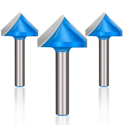 Fresa XCAN de 6mm para Router: Cortador de Ranuras en V de Carburo para Grabado en Madera