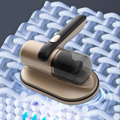 Aspiradora de Colchones Portátil con Luz Ultravioleta - Eliminador de Ácaros Inalámbrico y Recargable USB