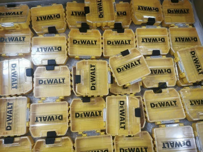 Cajas de Almacenamiento para Piezas de Taladro DEWALT | Organizadores de Accesorios para Herramientas Eléctricas