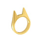 Anillo de Autodefensa de Supervivencia al Aire Libre para Hombres y Mujeres, Anillo Portátil de Autodefensa, Anillo Protector de Dedo para Arma, Senderismo y Camping, Joyería