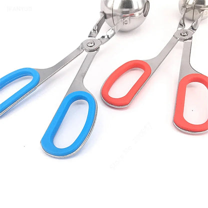 Meatball Maker de Acero Inoxidable 304 - Clip para Albóndigas Rellenas DIY, Herramientas de Moldes para Albóndigas de Pescado y Arroz en la Cocina