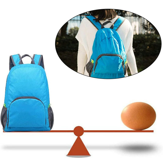 Mochila Plegable Unisex para Viajes, Ligera y Resistente