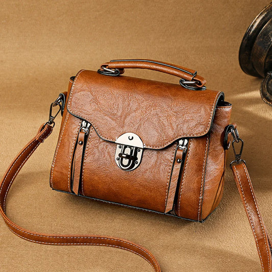 Bolso Cuadrado Pequeño de Moda para Mujer, Bolso de Lujo con Solapa, Bandolera de Cuero PU de Alta Calidad, Bolsos de Diseño para Mujer