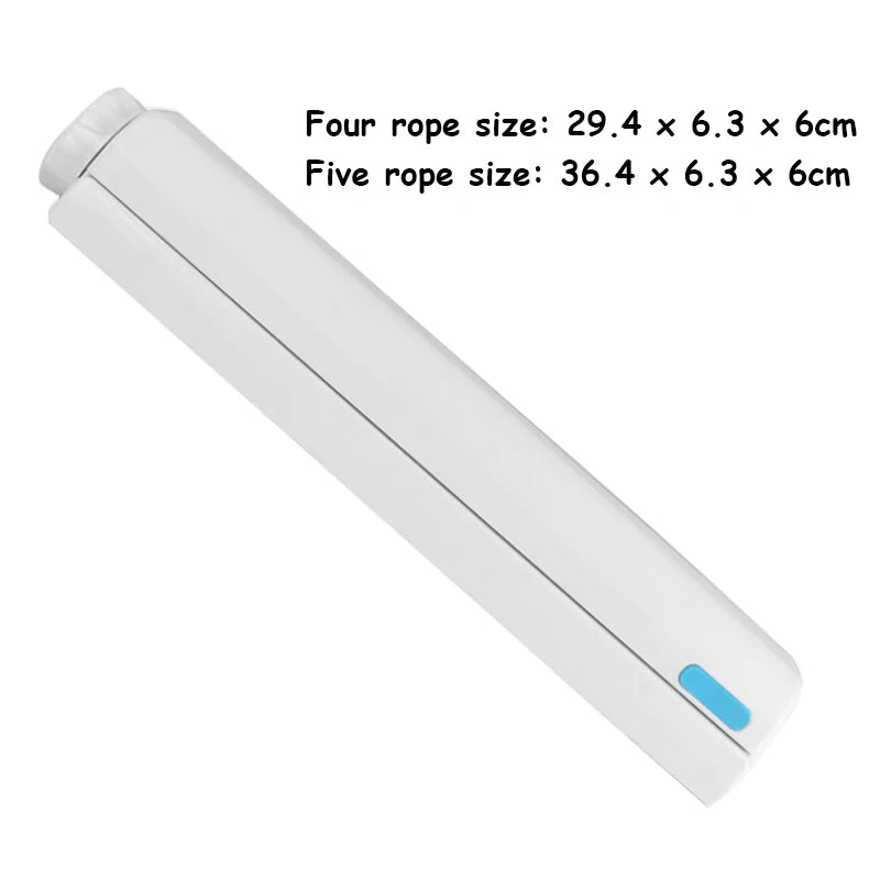 Tendedero Retráctil de Pared para Interior - Secador de Ropa Invisible, Ideal para Baño y Espacios Reducidos